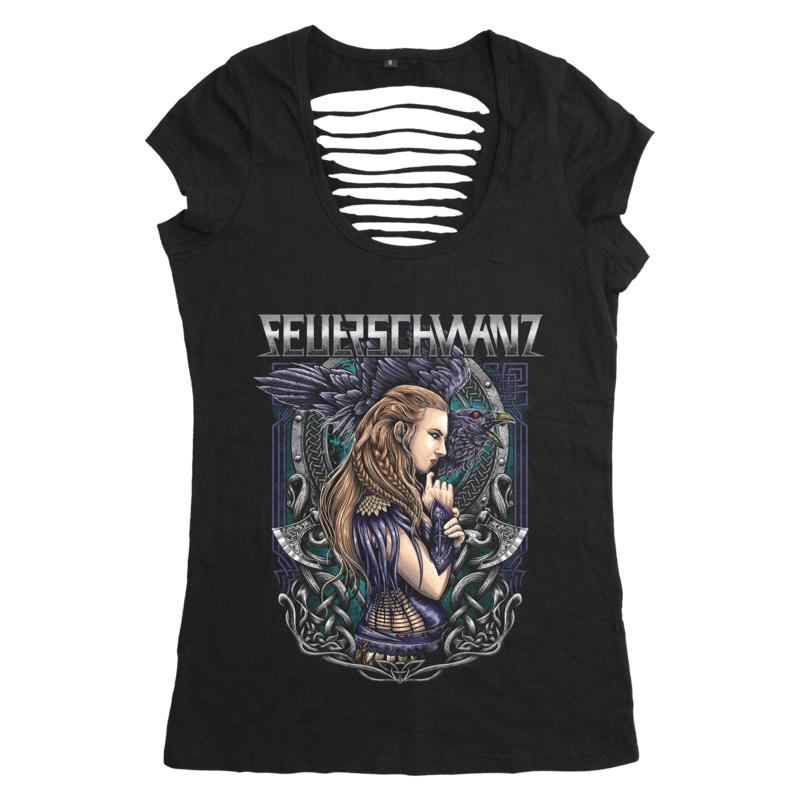 Morrigan by Feuerschwanz - Girlie Shirt - shop now at Feuerschwanz store