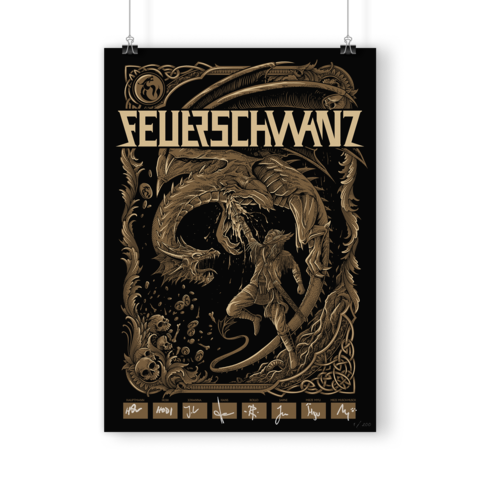 Siegfried by Feuerschwanz - Poster - shop now at Feuerschwanz store