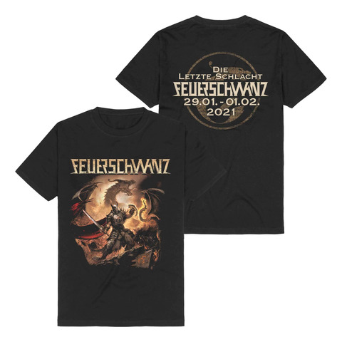 Die letzte Schlacht by Feuerschwanz - t-shirt - shop now at Feuerschwanz store