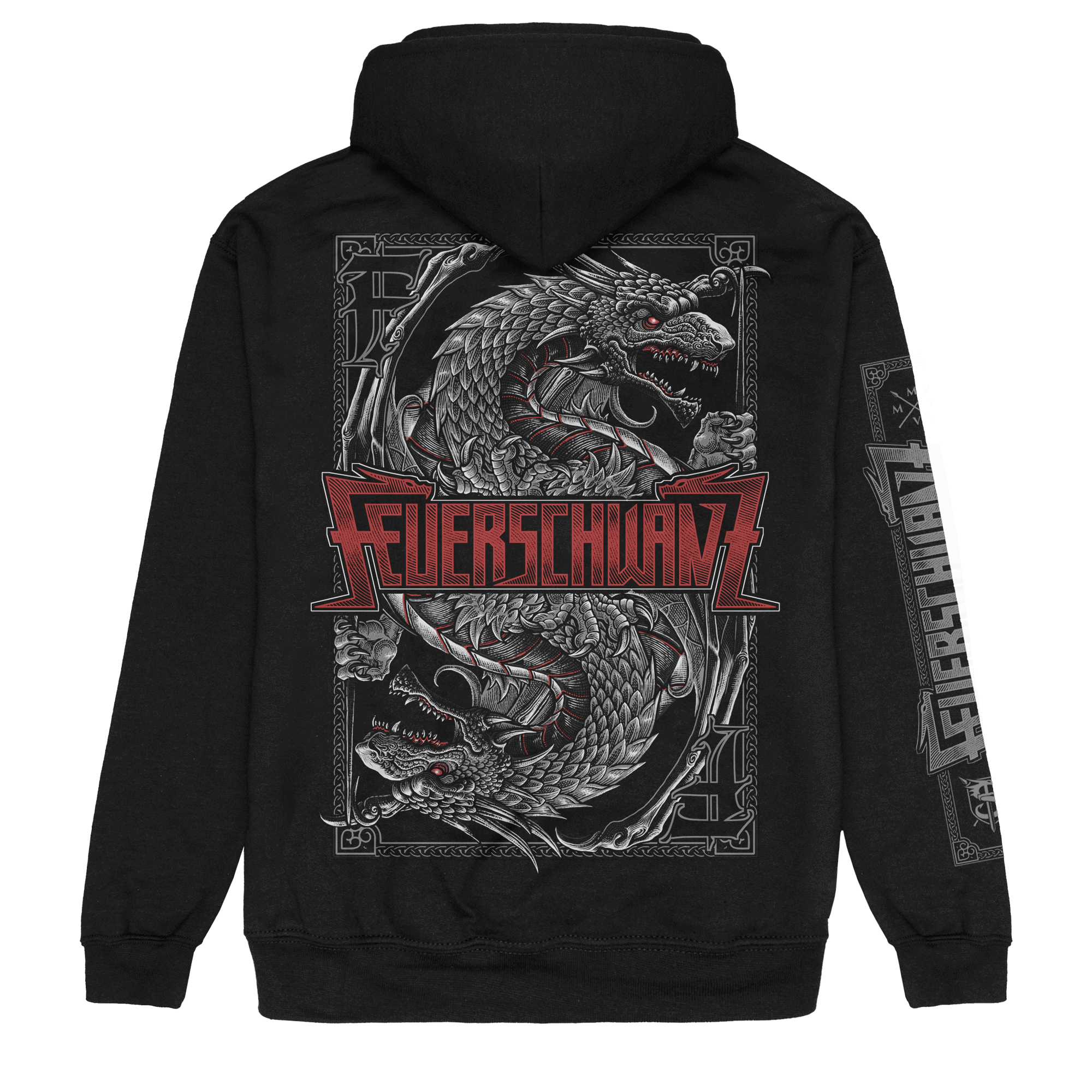 Feuerschwanz Card of Fire Kapuzenjacke 435225