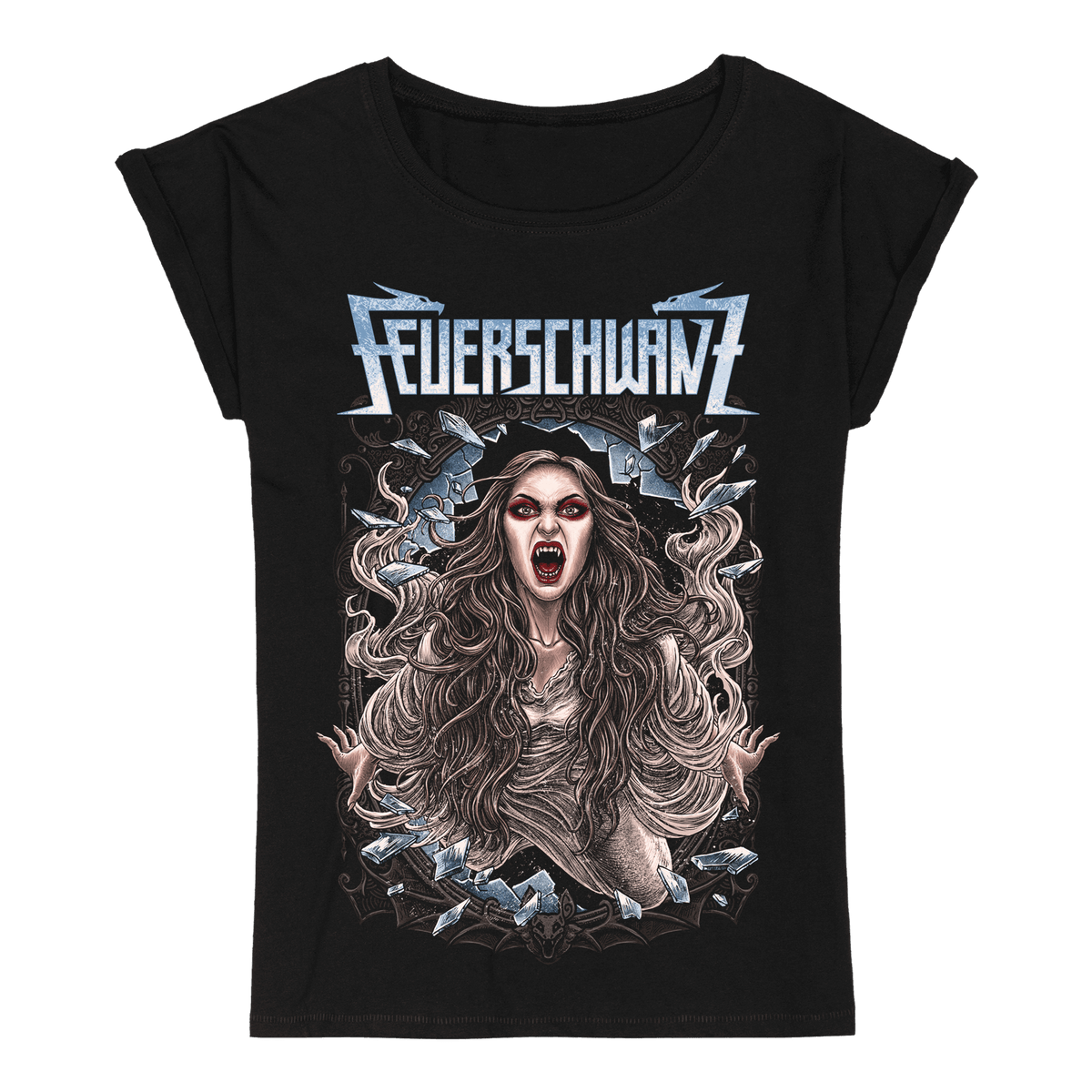 Feuerschwanz Carpe Noctem Girlie Shirt 461359