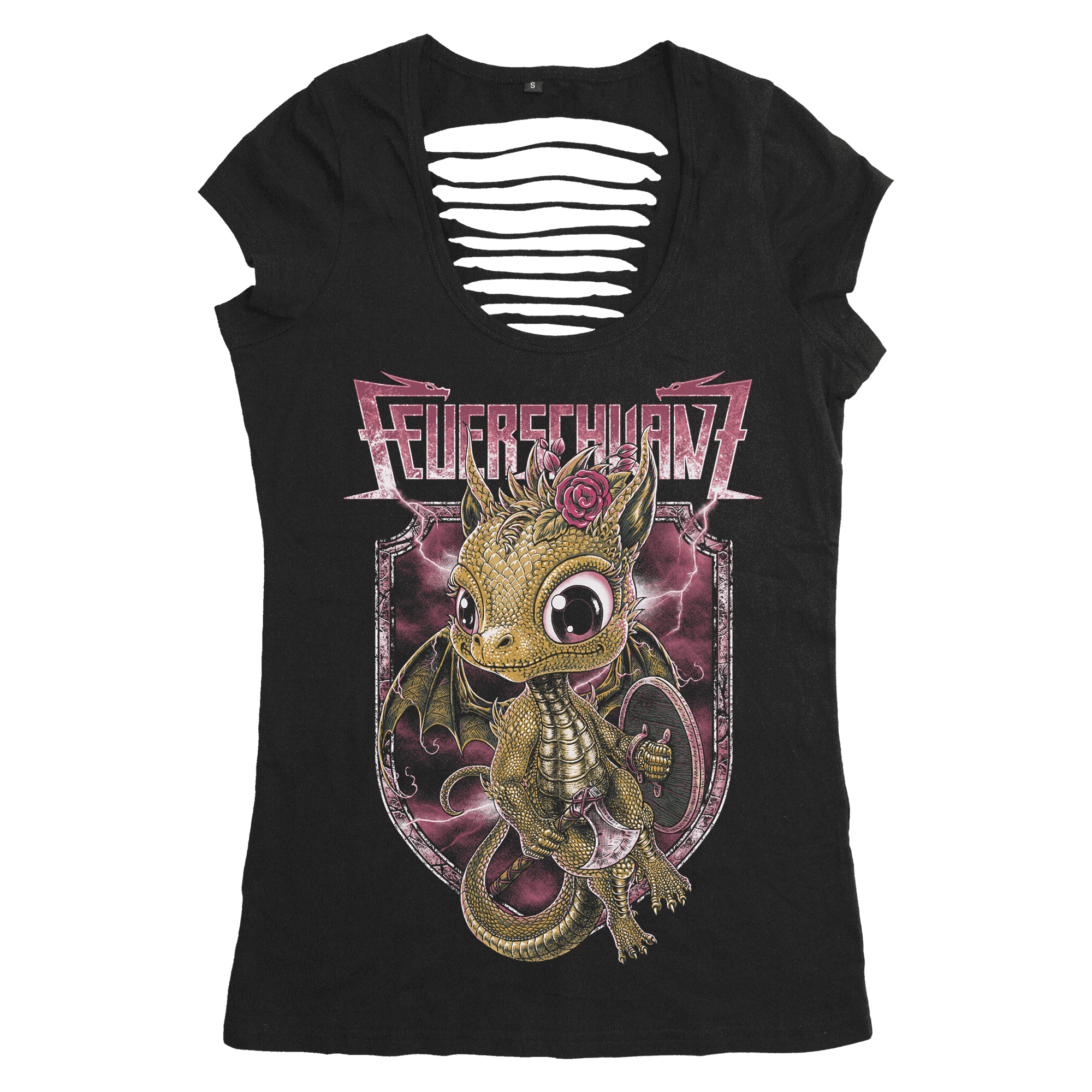 Feuerschwanz Little Girlie Dragon Girlie Shirt 441009