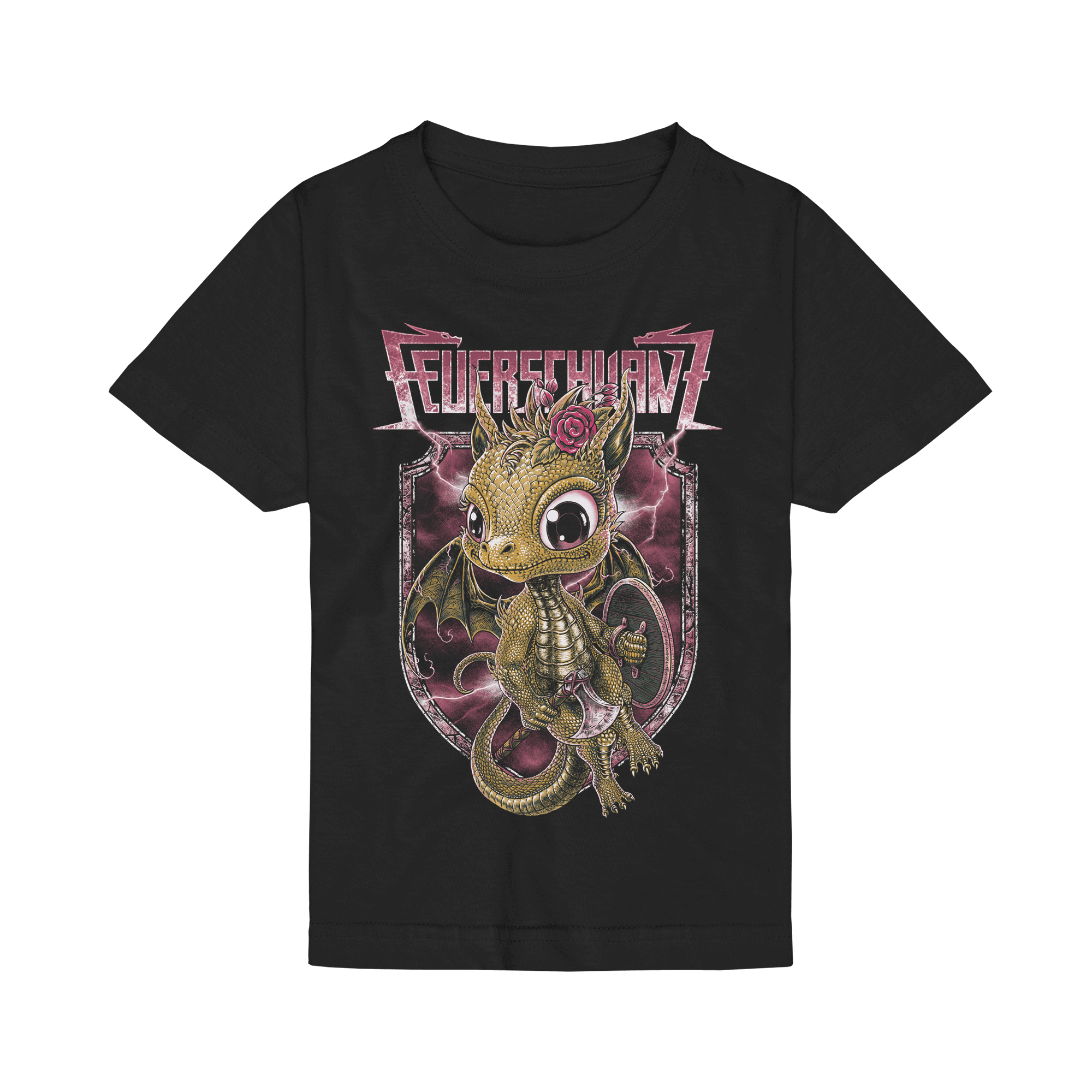 Feuerschwanz Little Girlie Dragon Kinder Shirt 441013