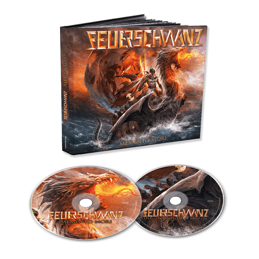 Feuerschwanz Memento Mori 2CD Mediabook 106668