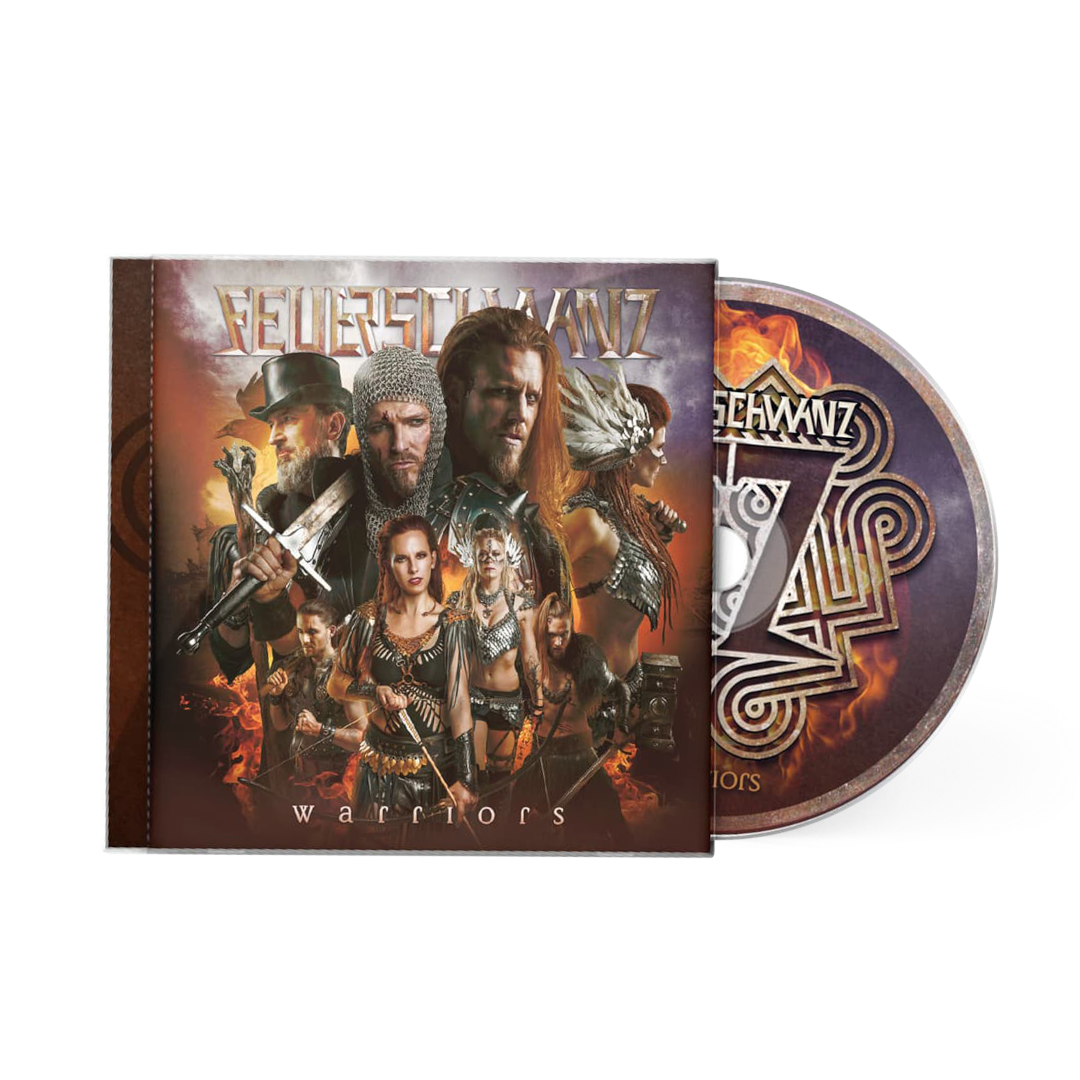 Feuerschwanz Warriors CD + T-Shirt + Autogrammkarte 346776